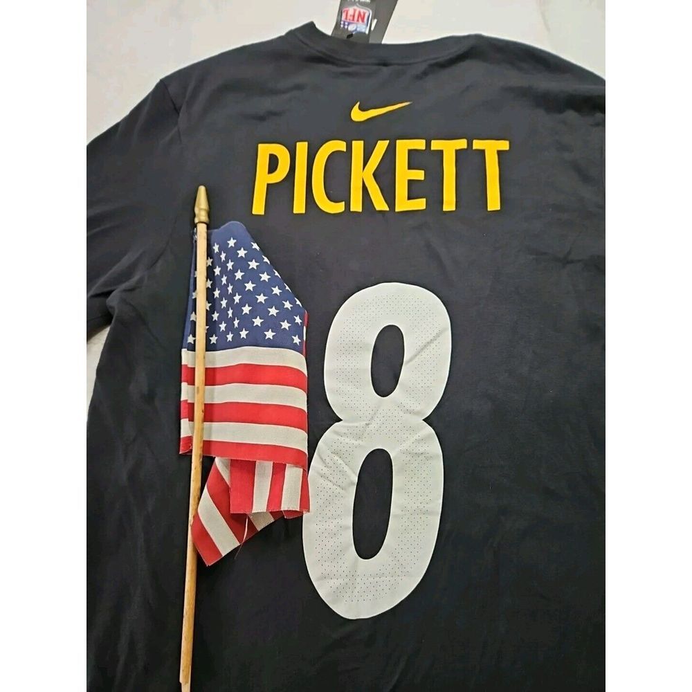 Pittsburgh Steelers The Nike‎ Tee #8 PICKETT Football NFL New Sz Medium